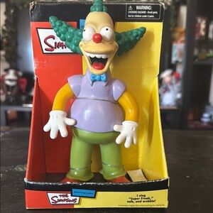 Simpsons Krusty the Clown Figure